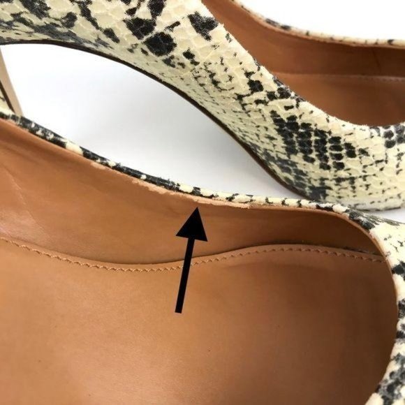 J. Crew Factory Isabelle Snake Printed Pumps - Picture 6 of 8